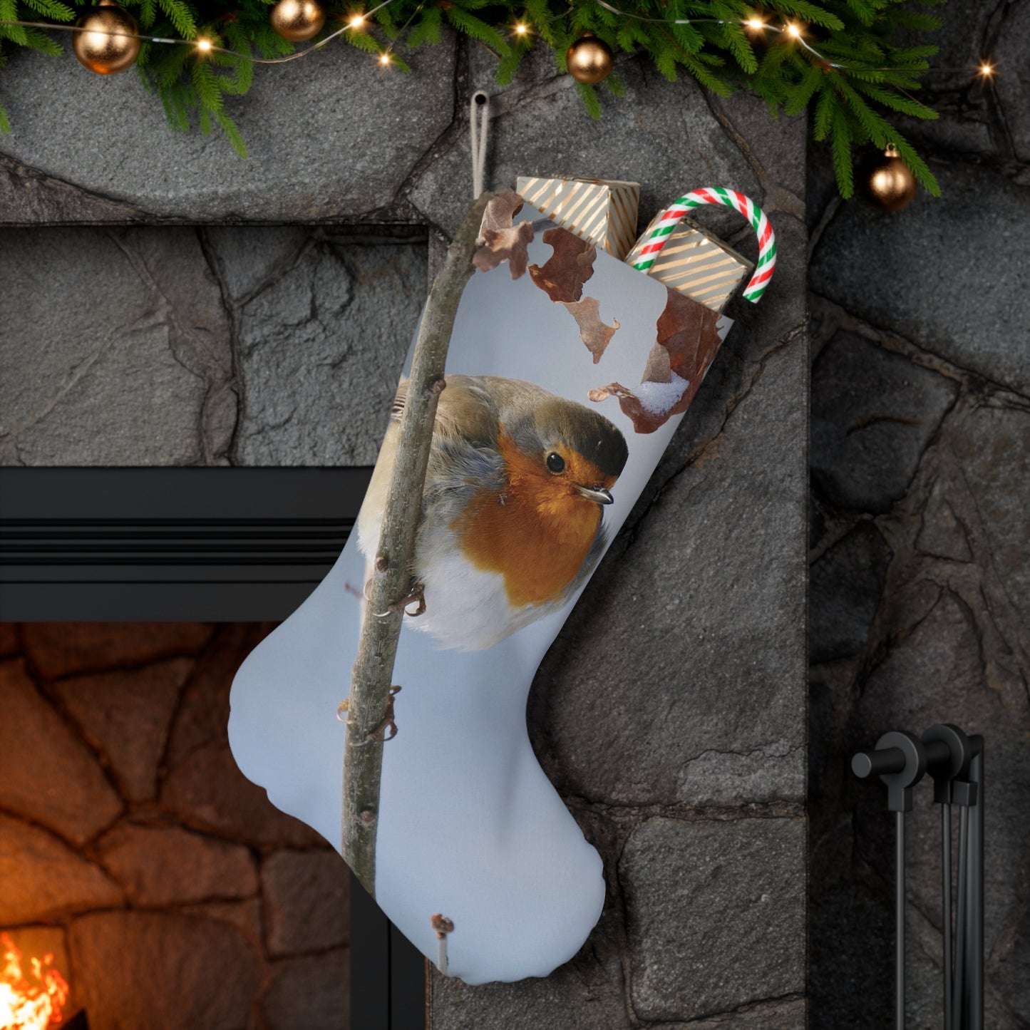 Chaussettes cadeaux d'hiver écossaises