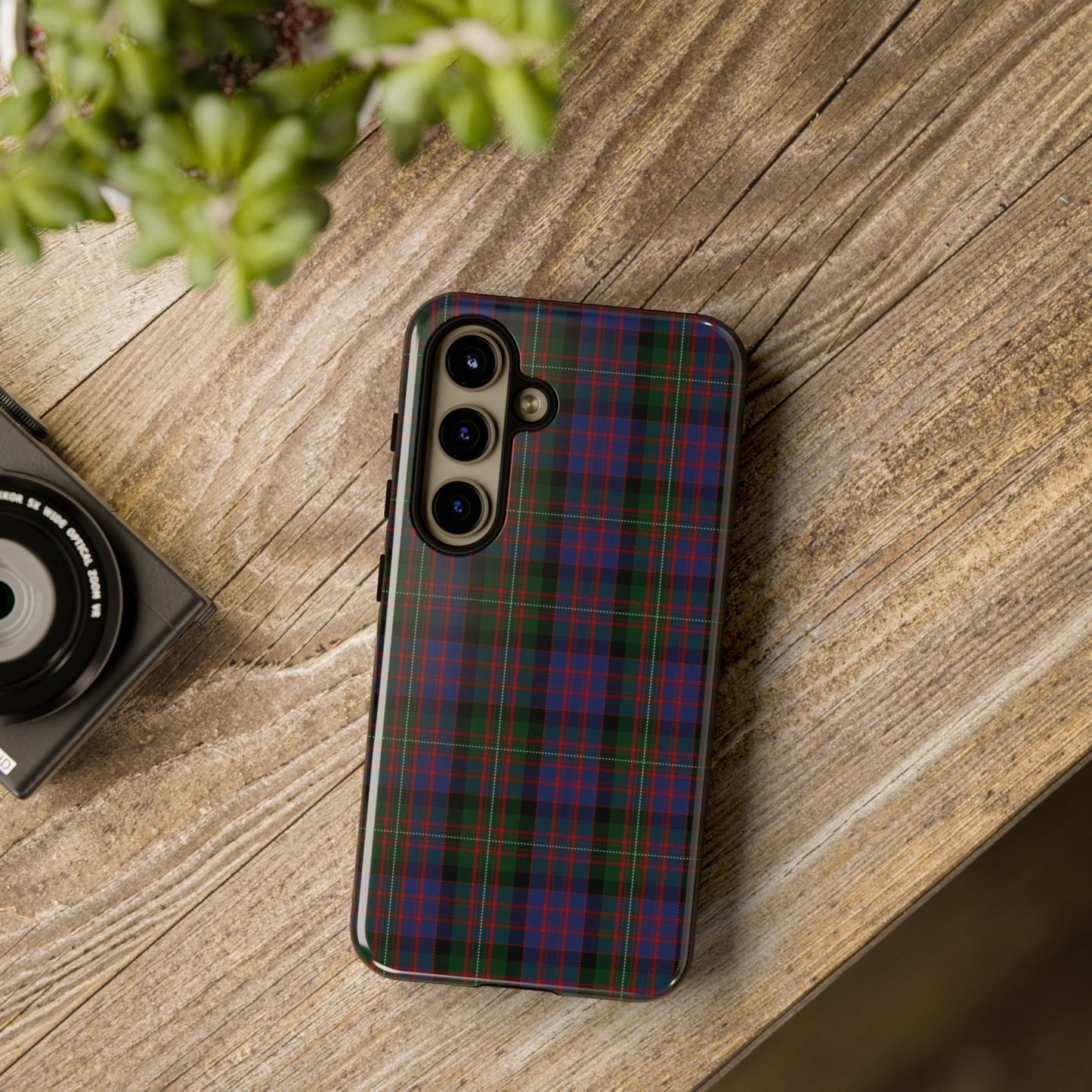 Étui de téléphone à motif tartan écossais - MacDonell, Divers