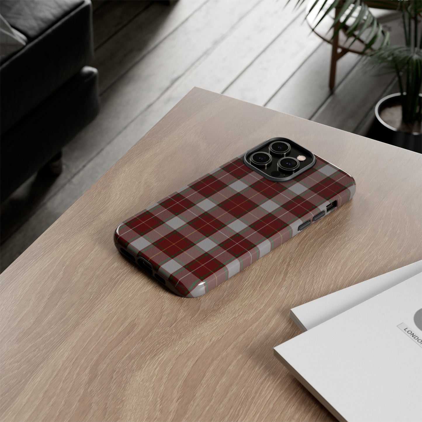 Étui de téléphone à motif tartan écossais - Robe MacFie, divers