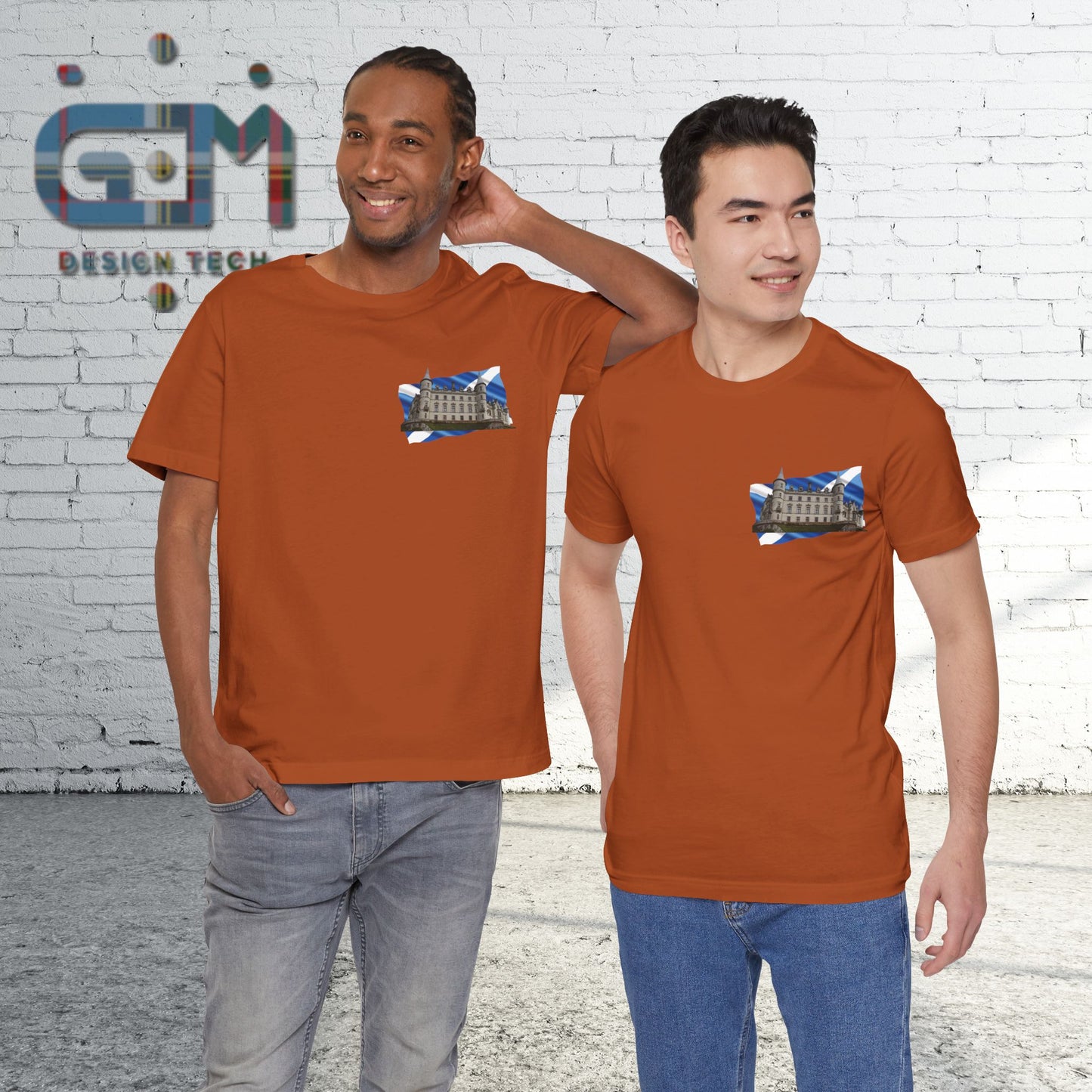 تي شيرت قلعة دونروبين - معالم اسكتلندا