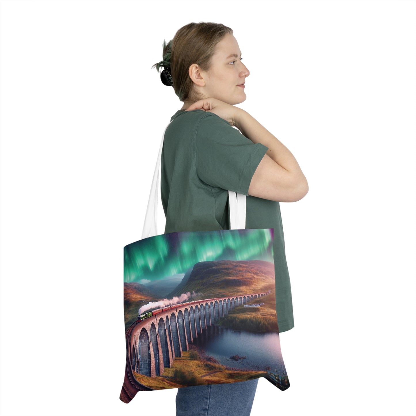 Glenfinnan Viaduct Shoulder Tote Bag