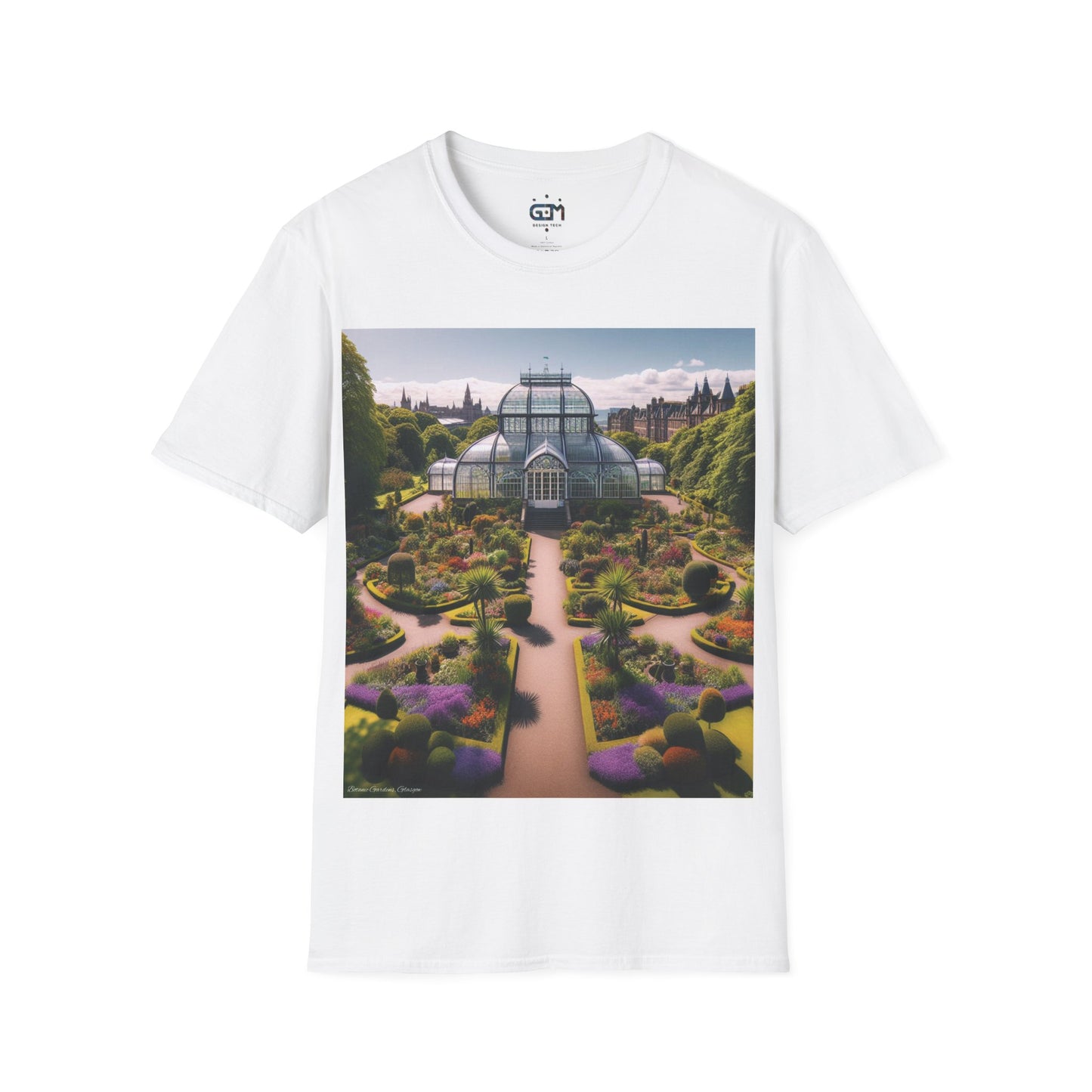 Botanic Gardens Glagsow Softstyle T-Shirt, Unisex Tee, Scottish Landmarks, Various Colours
