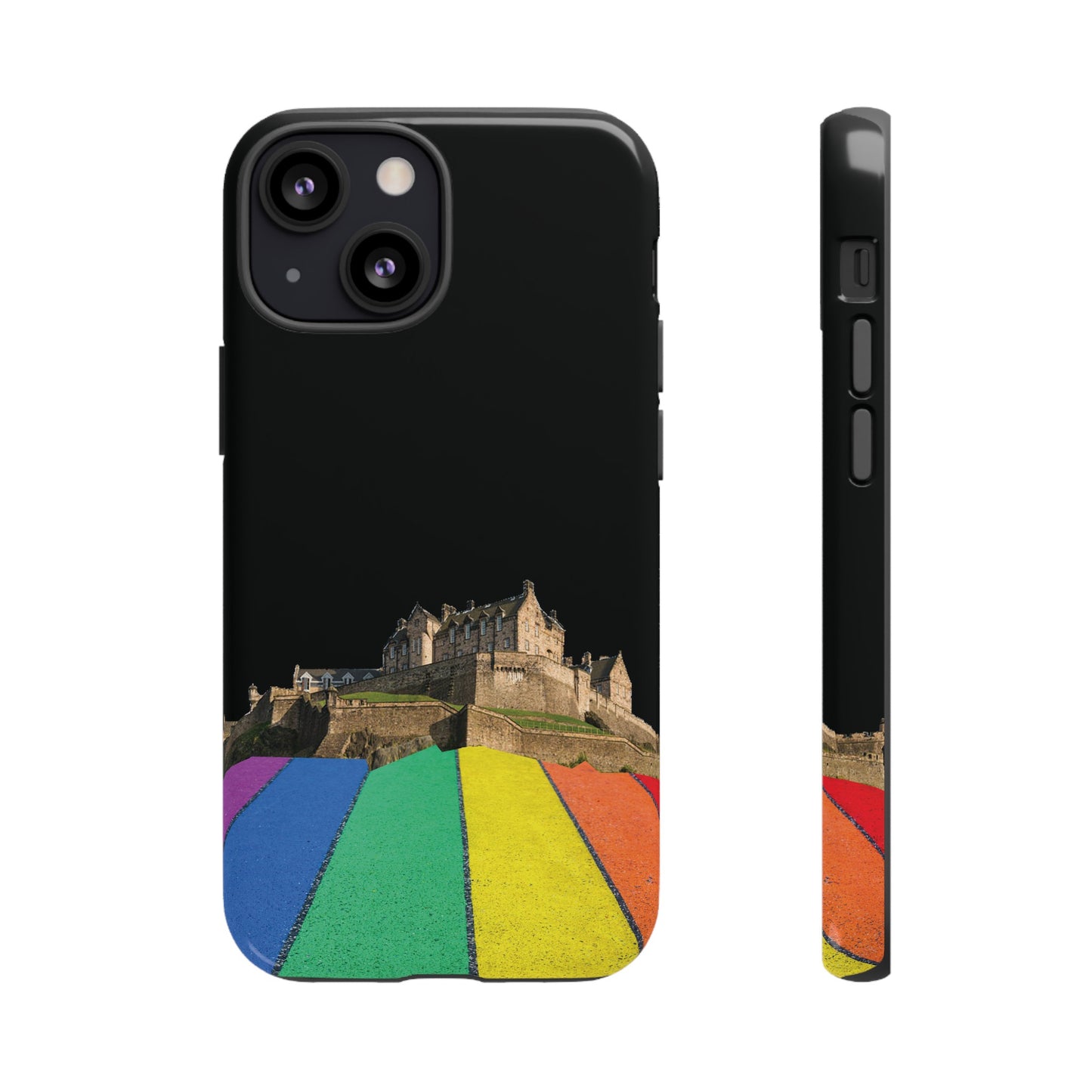 Edinburgh Castle Pride Rockface Phone Case - Road, Various