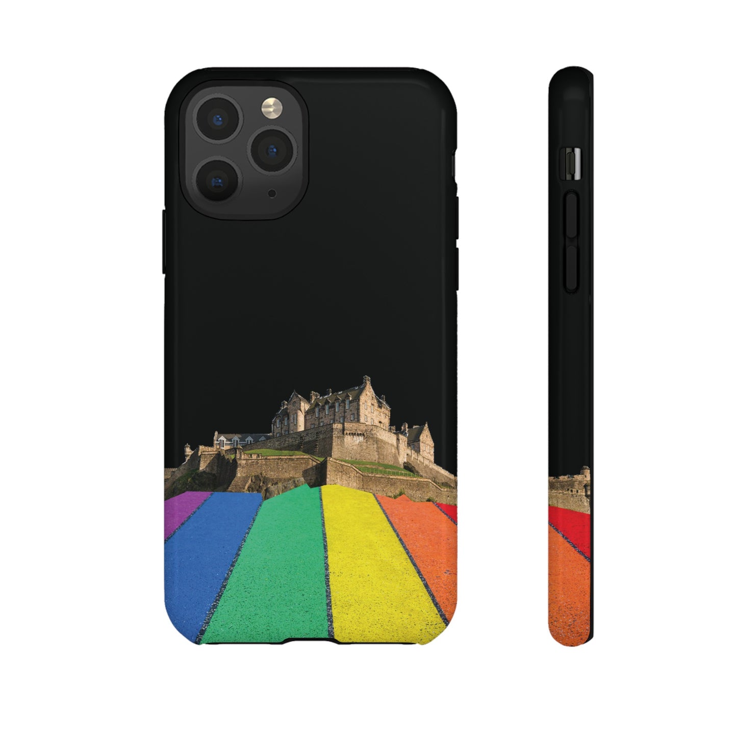 Edinburgh Castle Pride Rockface Phone Case - Road, Various