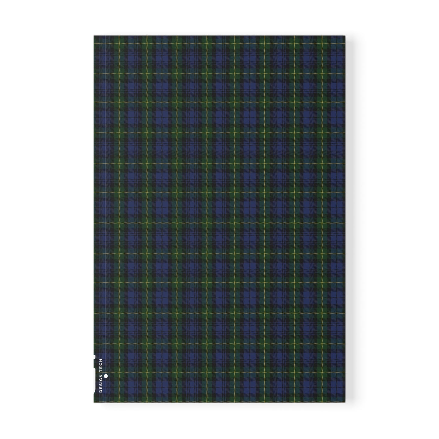 Carnet de notes A5 à couverture souple motif tartan écossais - Gordon