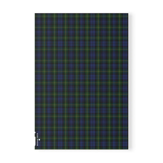 Scottish Tartan Softcover A5 Notebook - Gordon