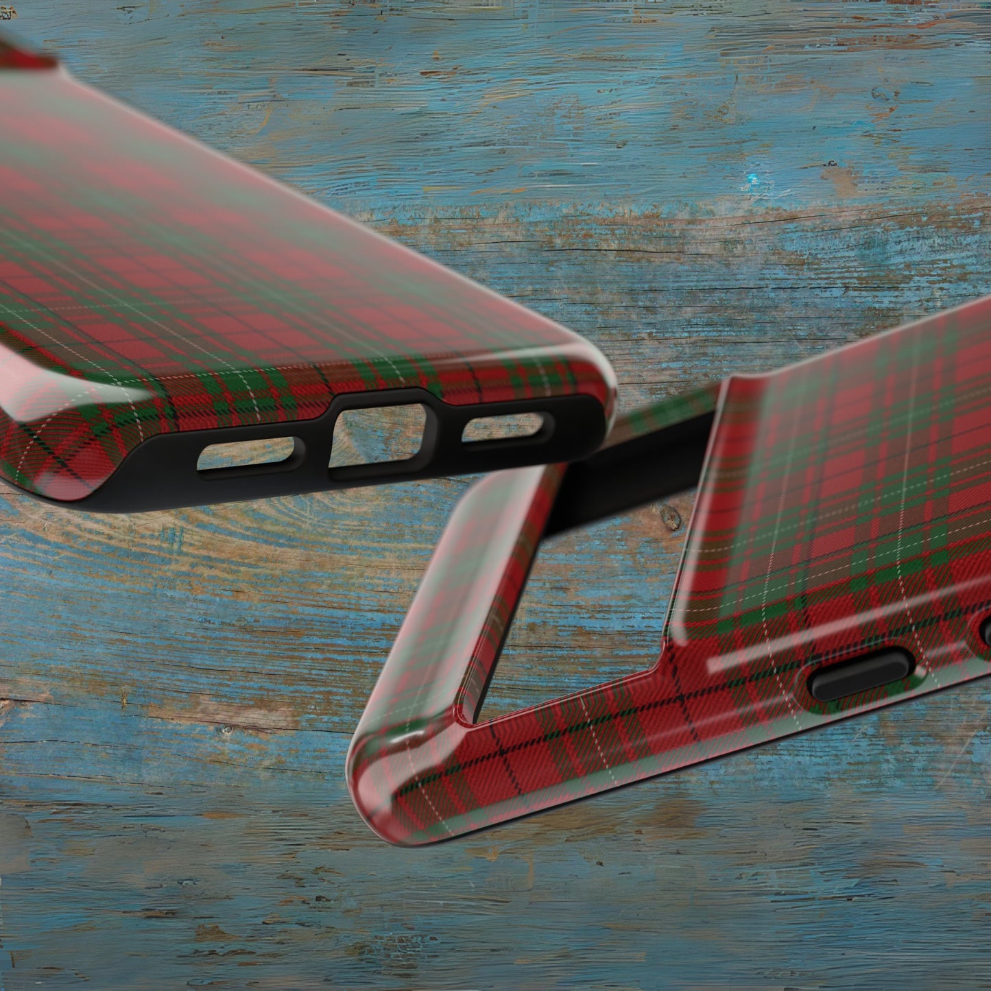 Étui de téléphone à motif tartan écossais - MacAuley, Divers