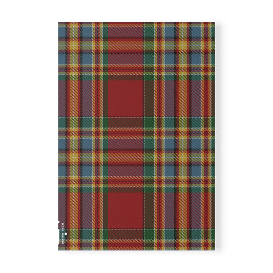 Scottish Tartan Softcover A5 Notebook - Chattan