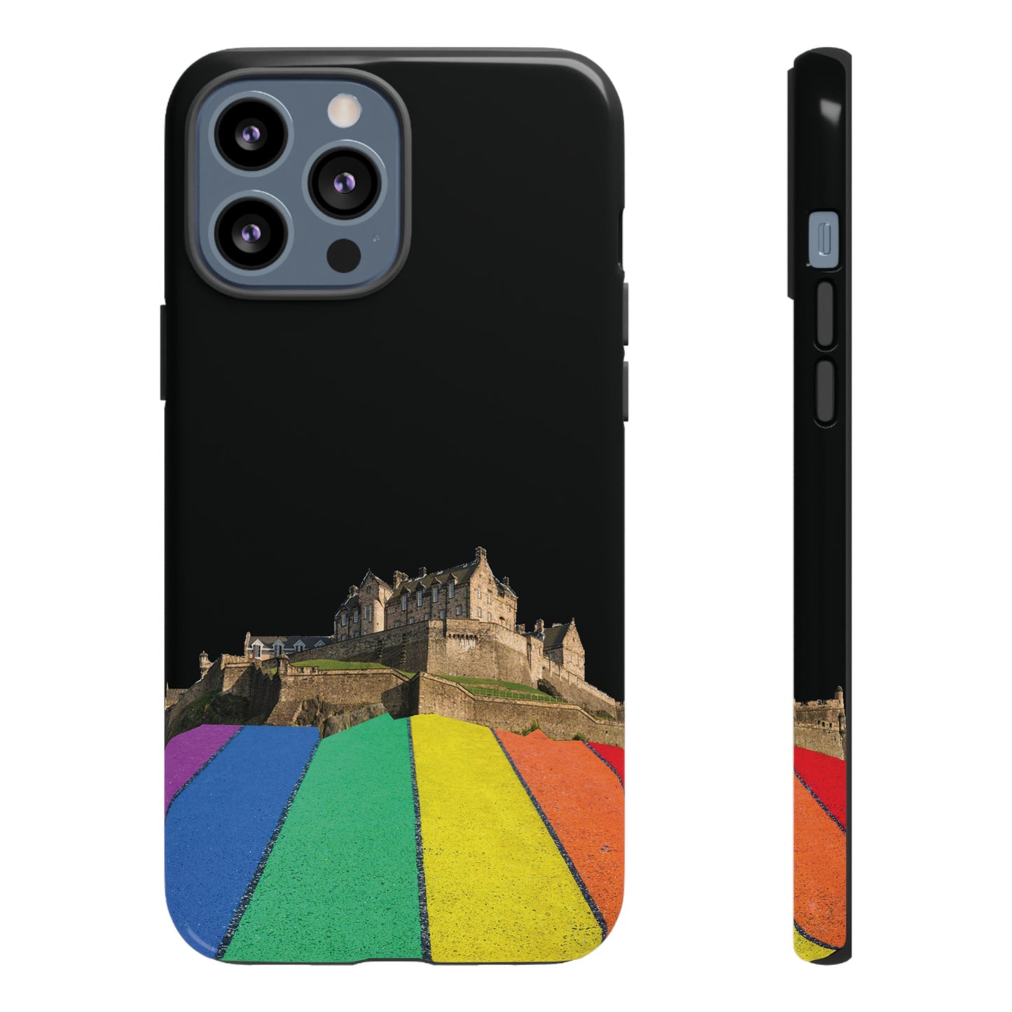 Edinburgh Castle Pride Rockface Phone Case - Road, Various