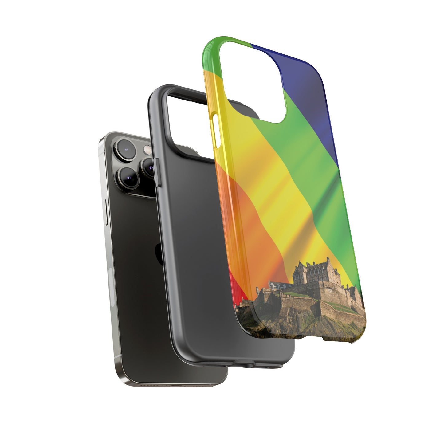 Edinburgh Castle Pride Phone Case - Flag, Various