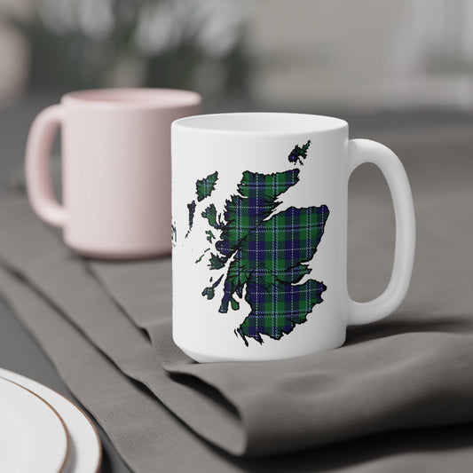 Tasse de carte de tartan d’Écosse - Douglas Tartan, différentes tailles