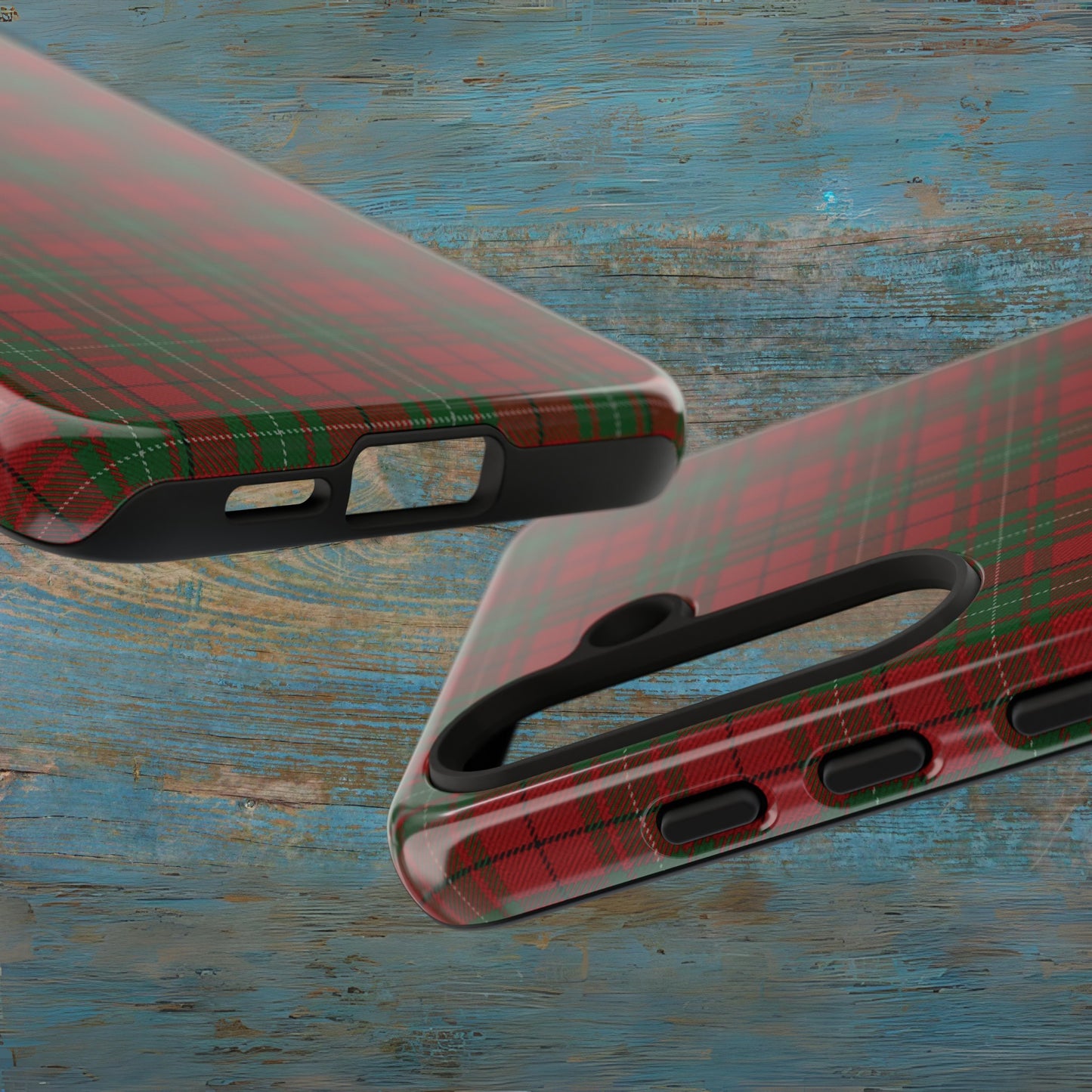 Étui de téléphone à motif tartan écossais - MacAuley, Divers