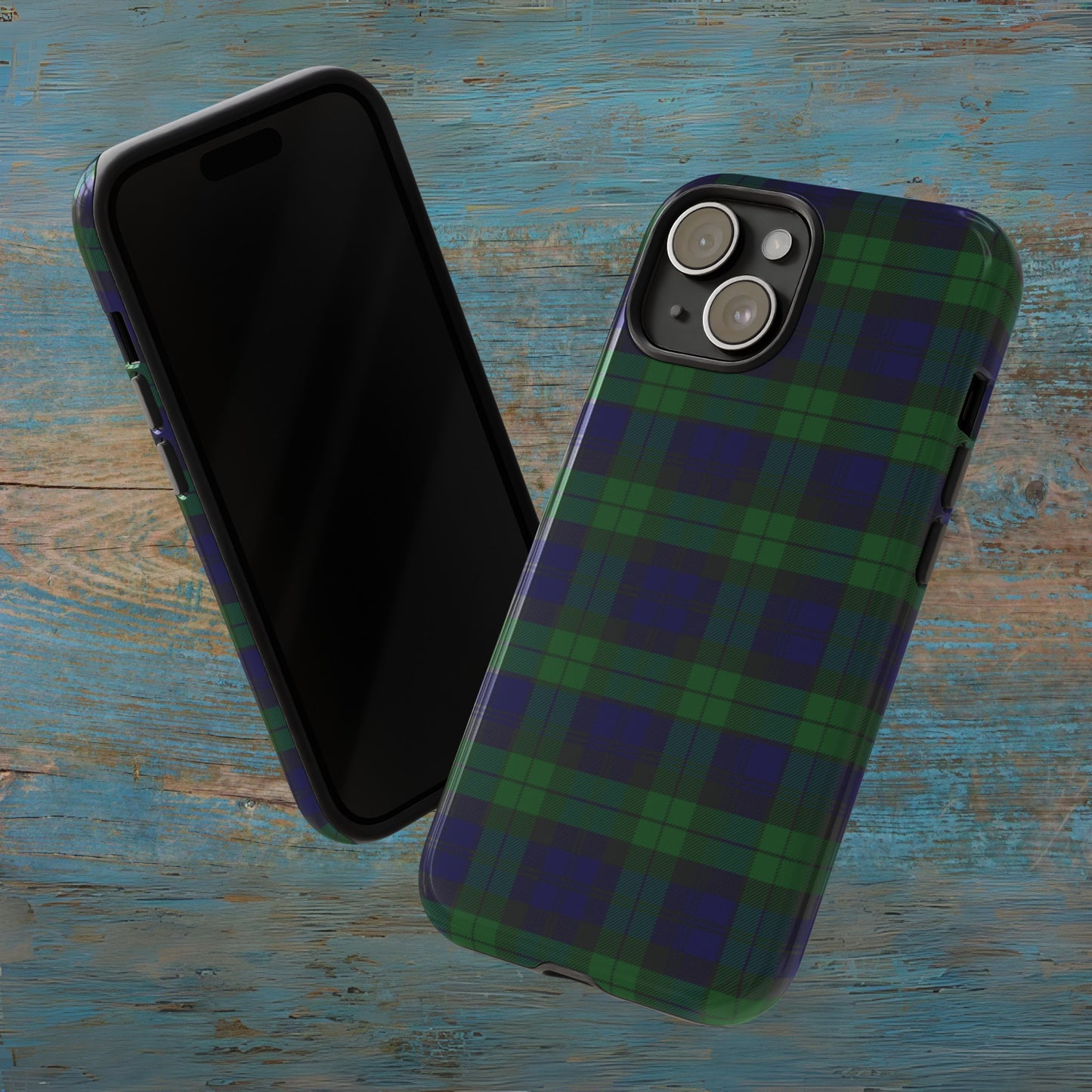 Scottish Tartan Phone Case - Black Watch, Various