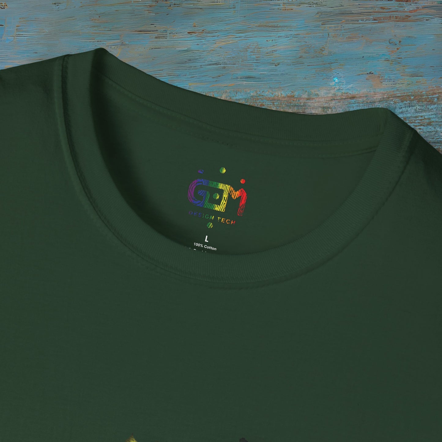 Edinburgh Castle Pride Fingerprint Art Unisex T-Shirt
