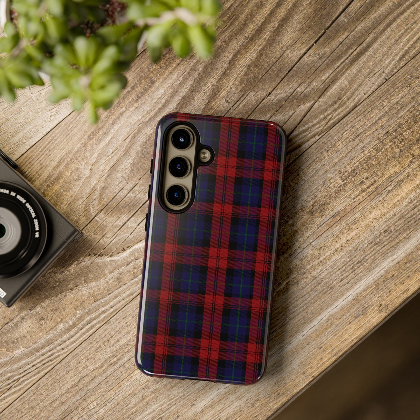 Étui de téléphone à motif tartan écossais - MacLachlan, divers