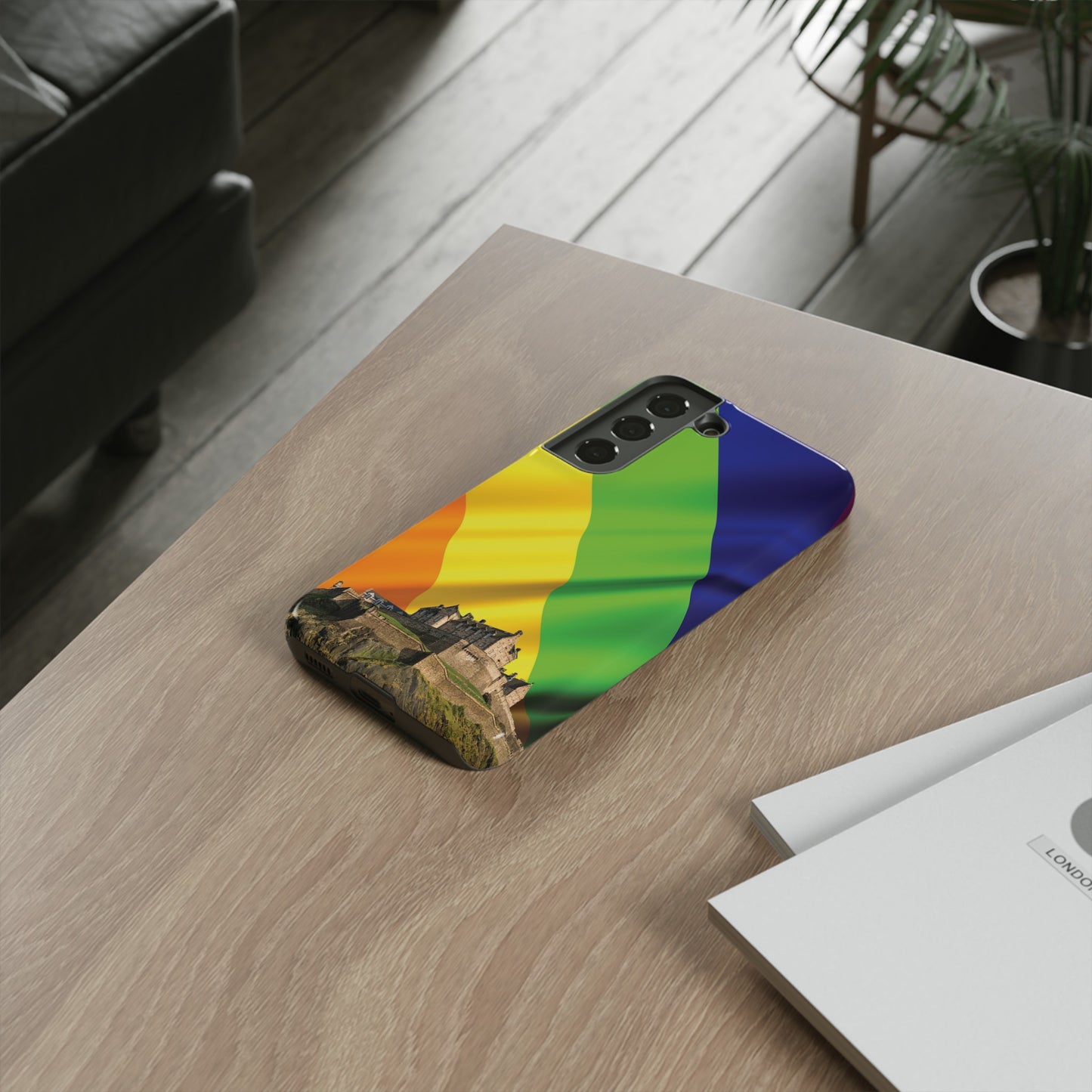 Edinburgh Castle Pride Phone Case - Flag, Various