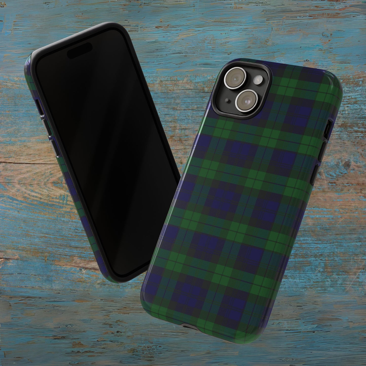 Scottish Tartan Phone Case - Black Watch, Various
