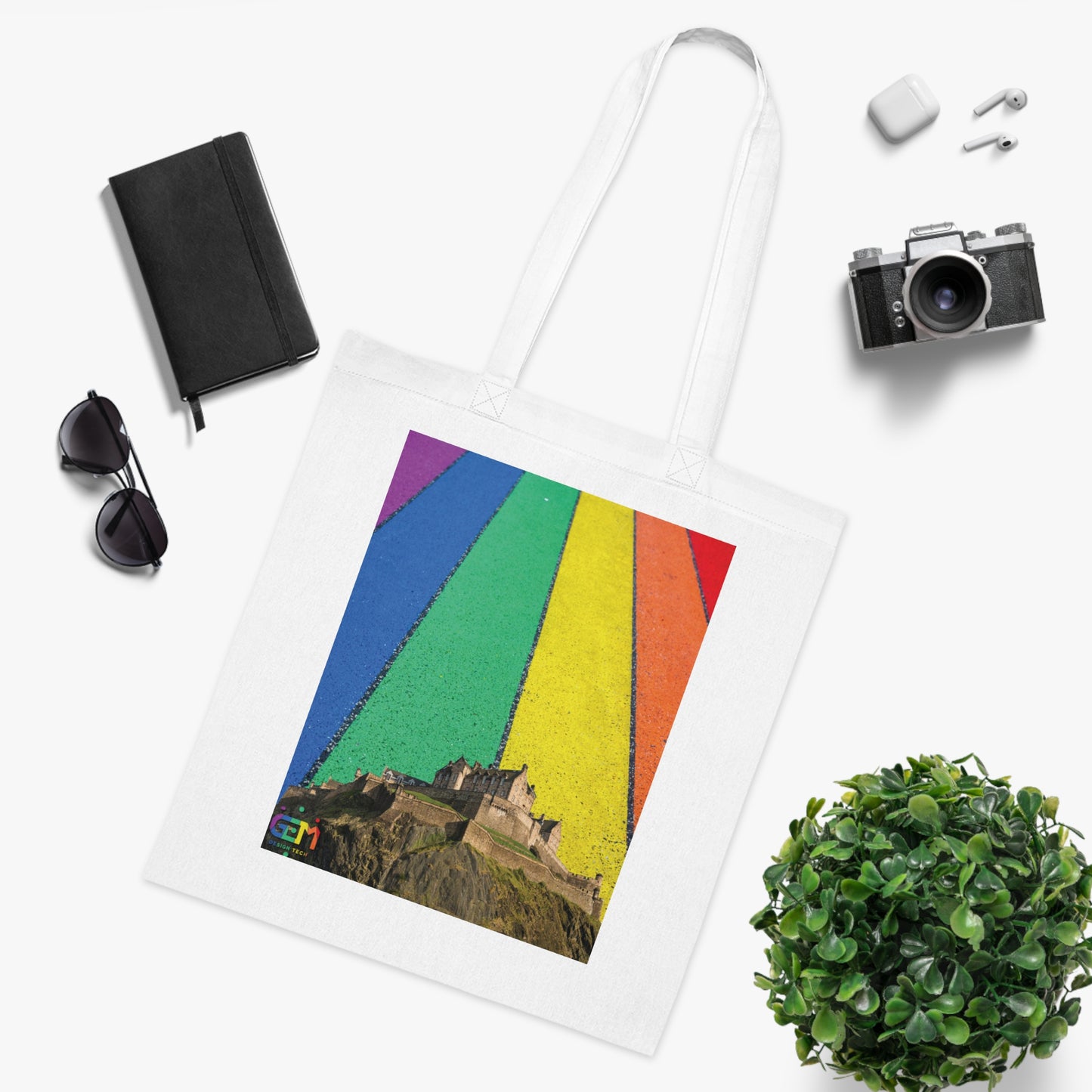 Château d'Édimbourg Pride Road Sky Tote bag classique