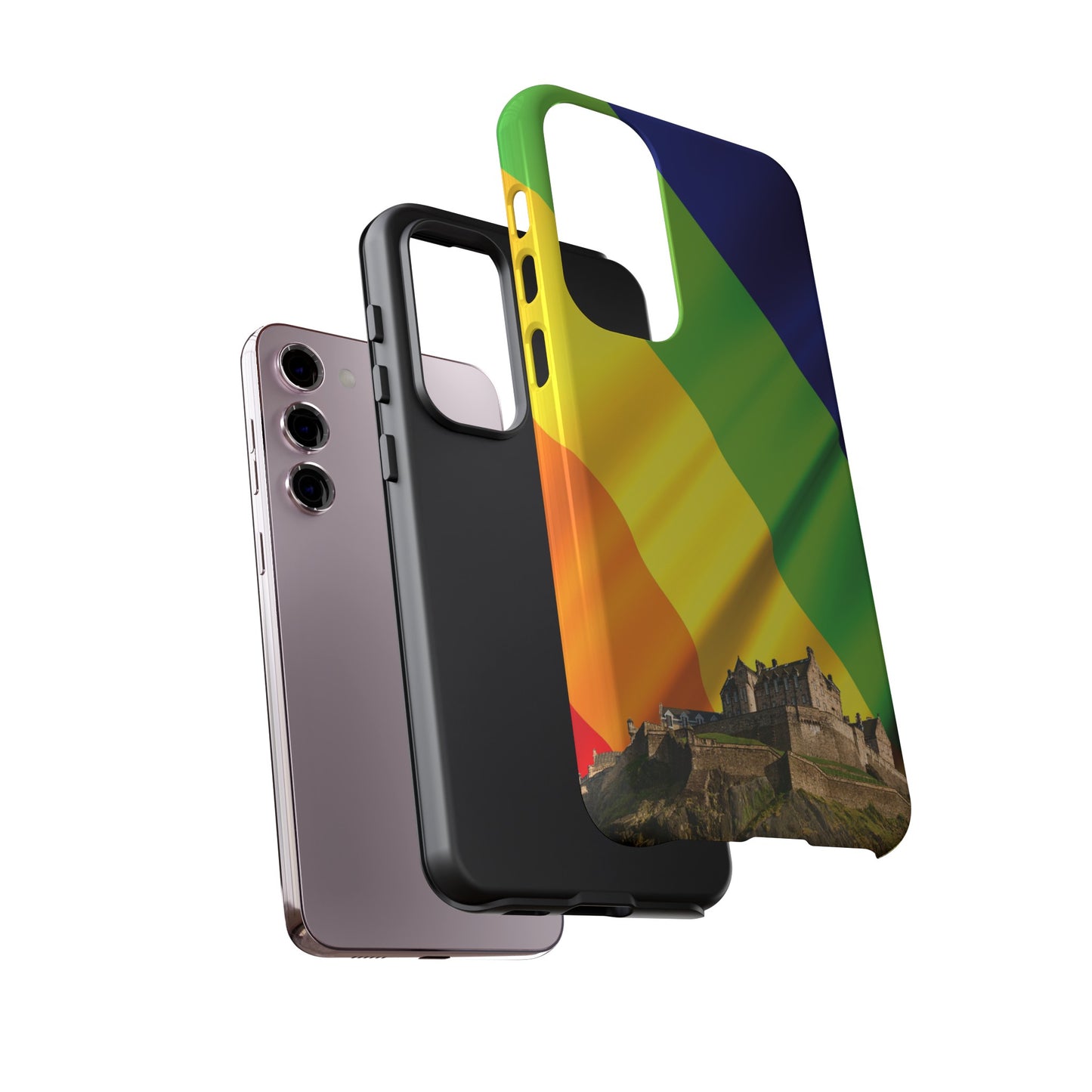 Edinburgh Castle Pride Phone Case - Flag, Various