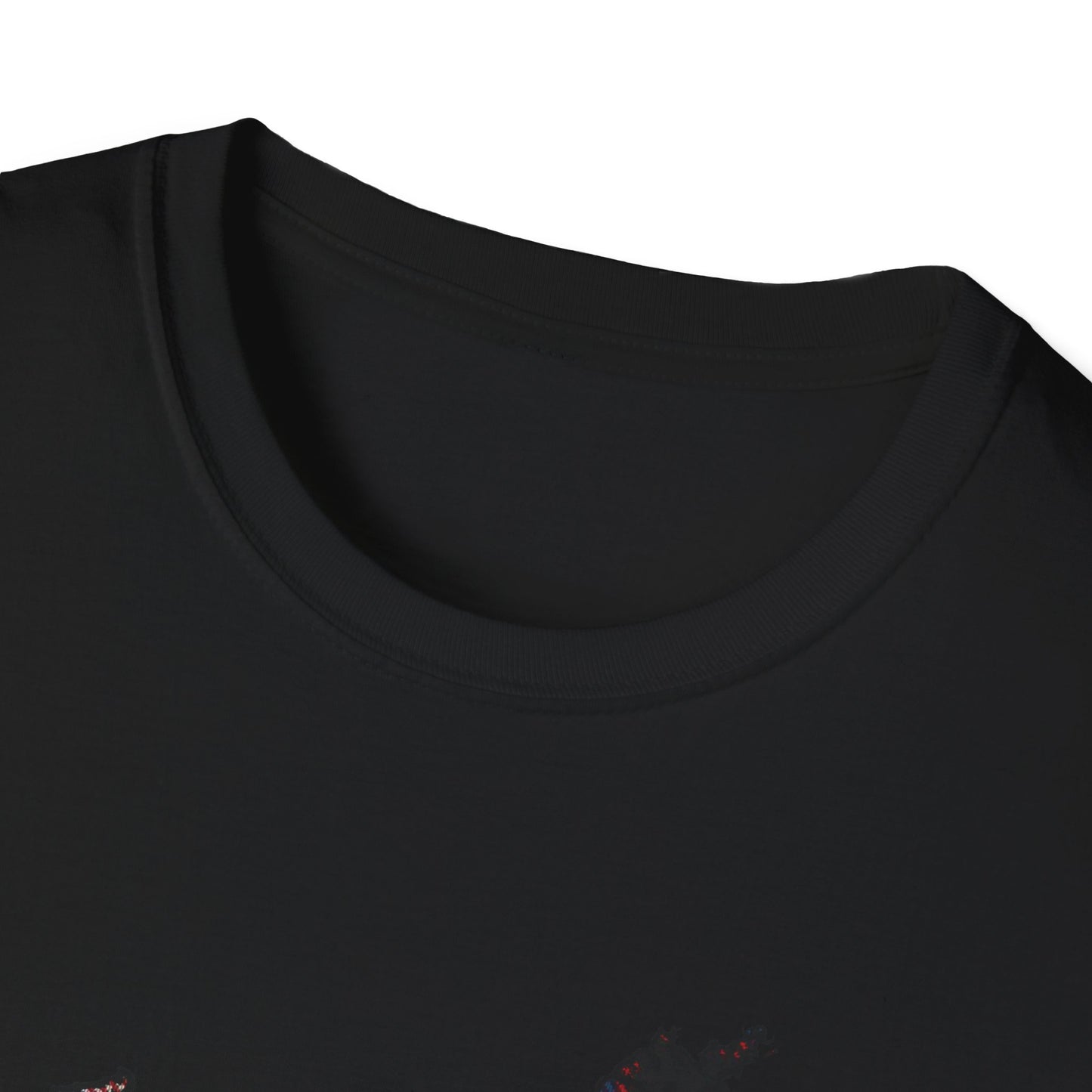 Tartan Scotland Map Softstyle Unisex T-Shirt - MacPherson Tartan Tee