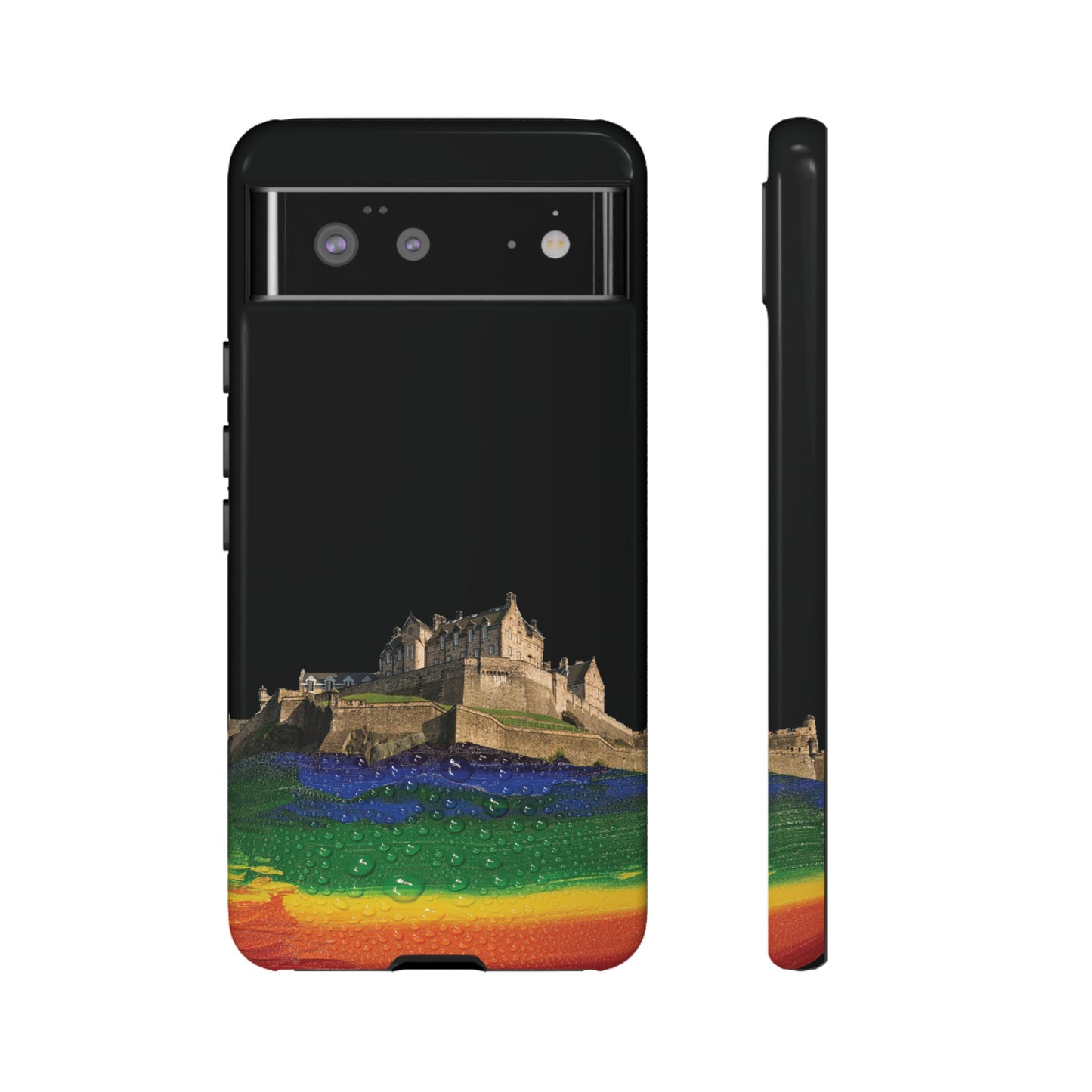 Edinburgh Castle Pride Rockface Phone Case - Rain, Various