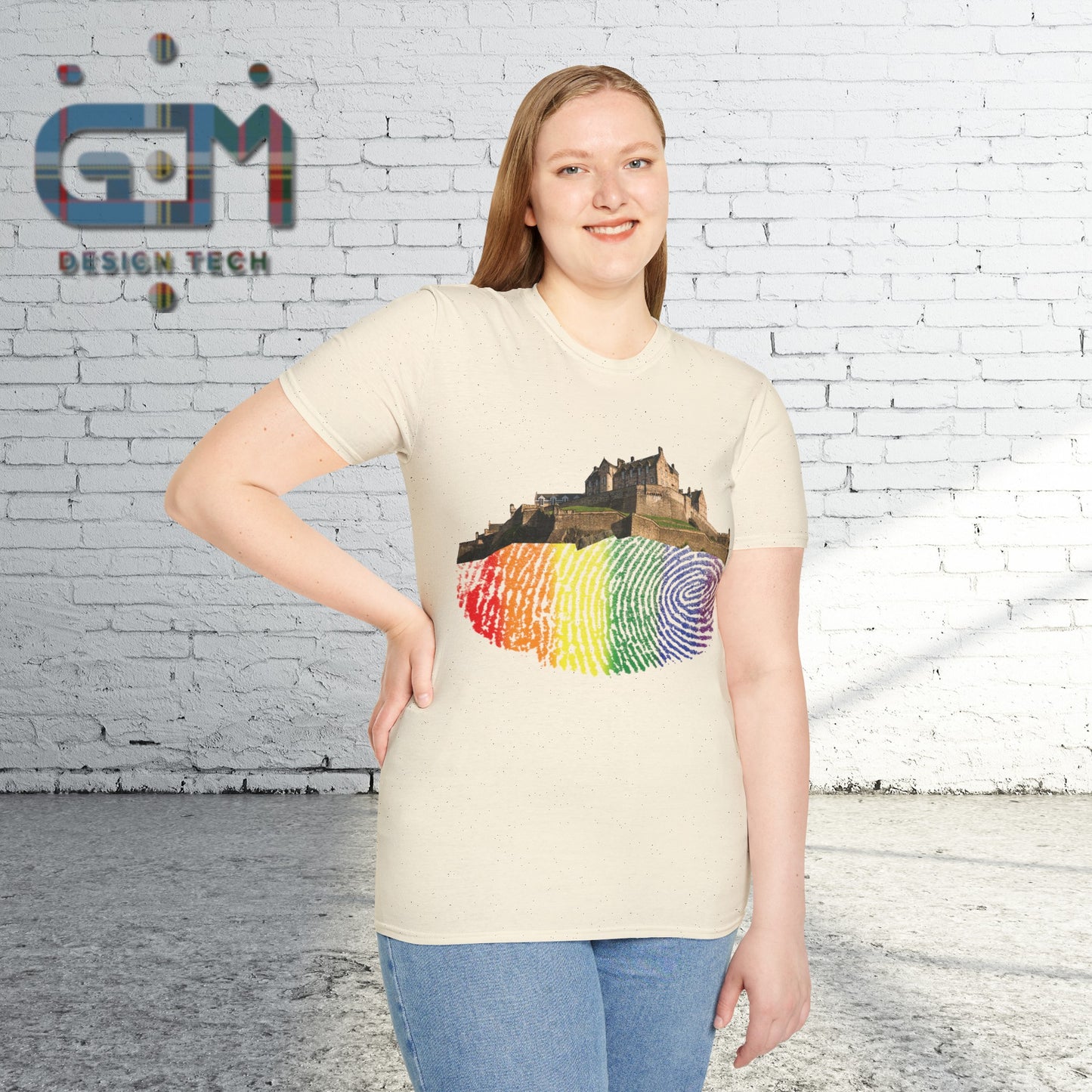 Edinburgh Castle on the Pride Rock Photo Unisex T-Shirt