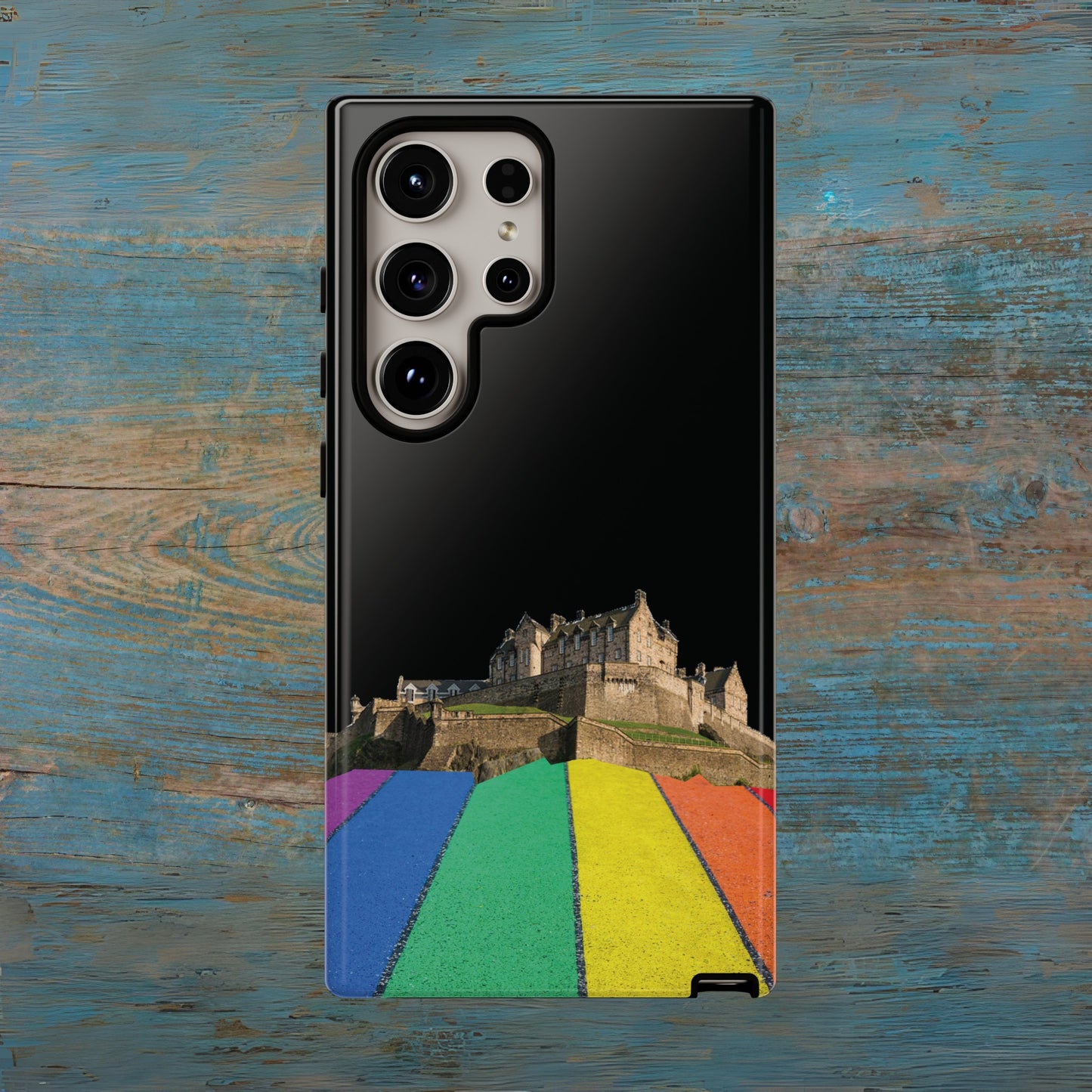 Edinburgh Castle Pride Rockface Phone Case - Road, Various