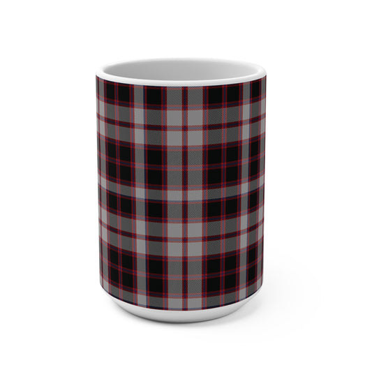 Scottish Tartan Mug 15oz, MacPherson Tartan