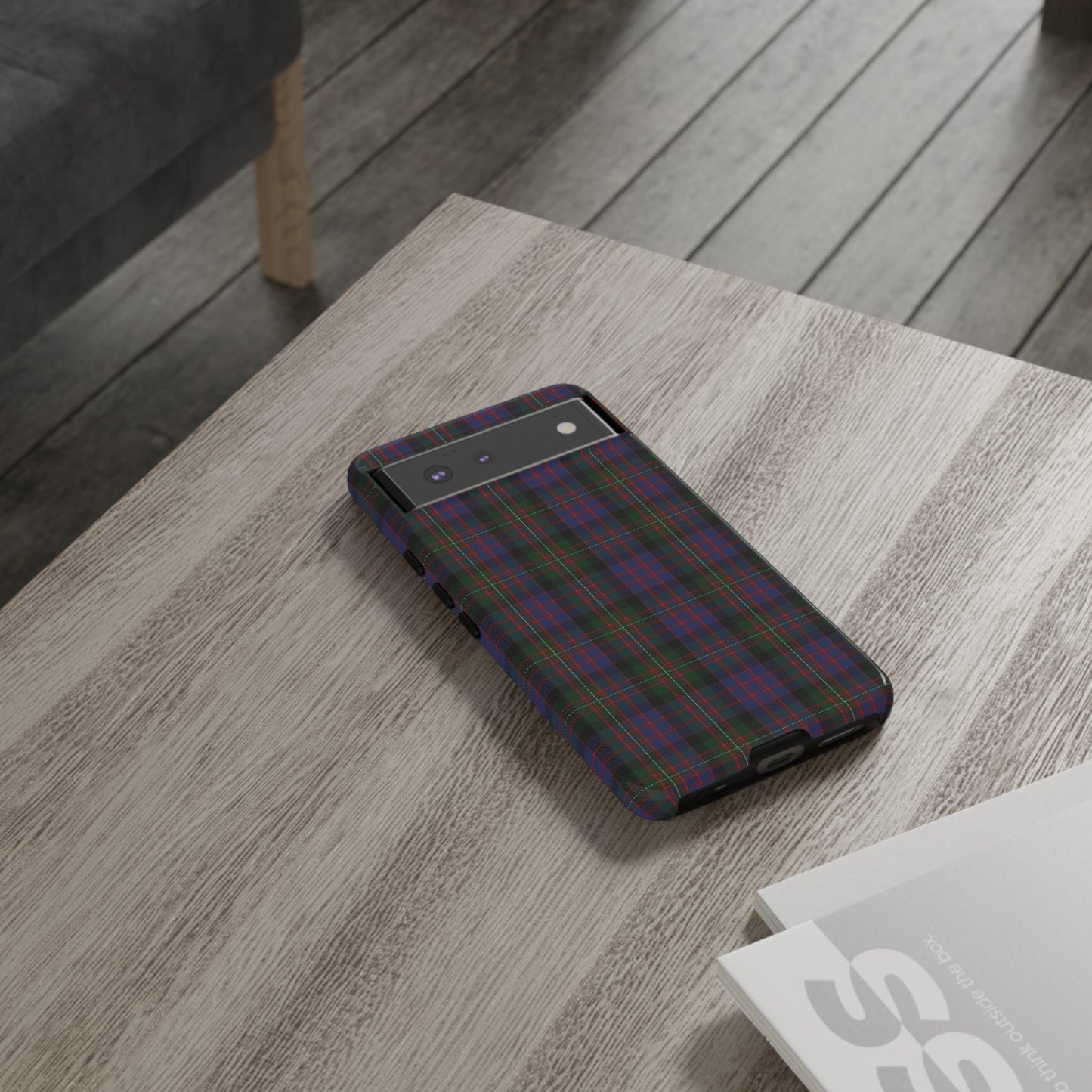Étui de téléphone à motif tartan écossais - MacDonell, Divers