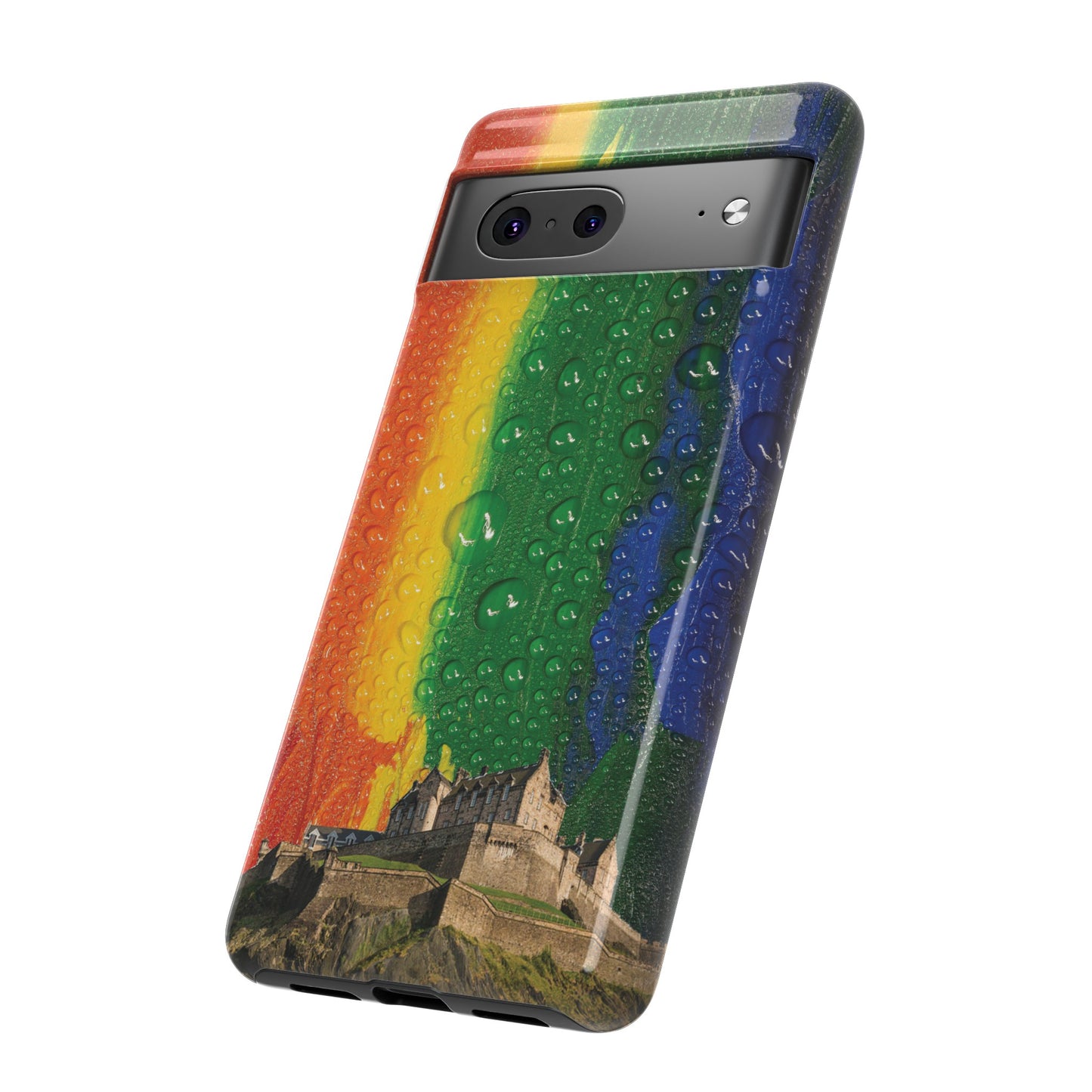 Edinburgh Castle Pride Phone Case - Rain, Various