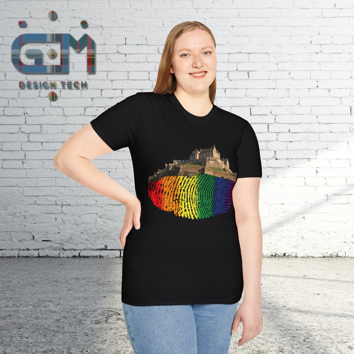 Edinburgh Castle on the Pride Rock Photo Unisex T-Shirt