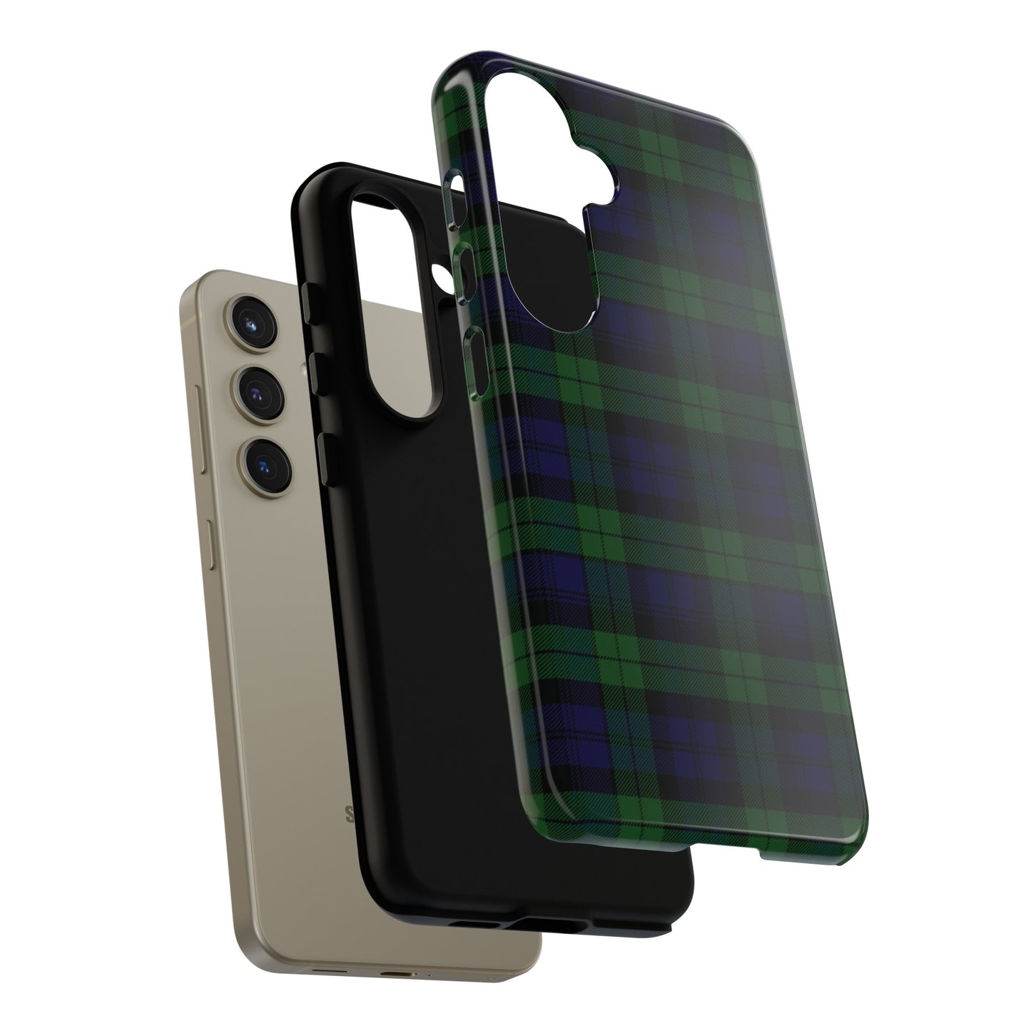Scottish Tartan Phone Case - Black Watch, Various