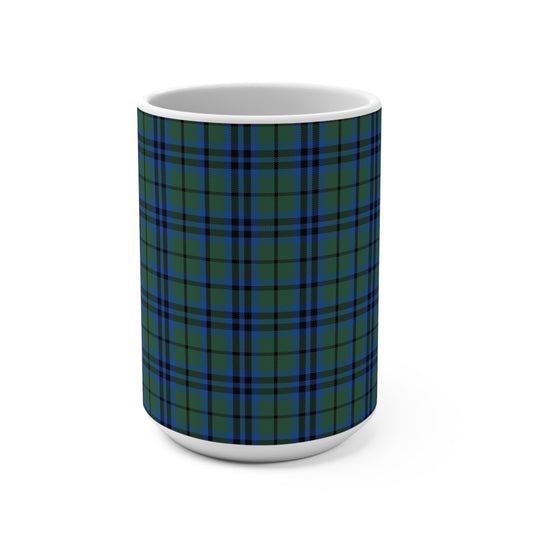Scottish Tartan Mug 15oz, Keith Tartan
