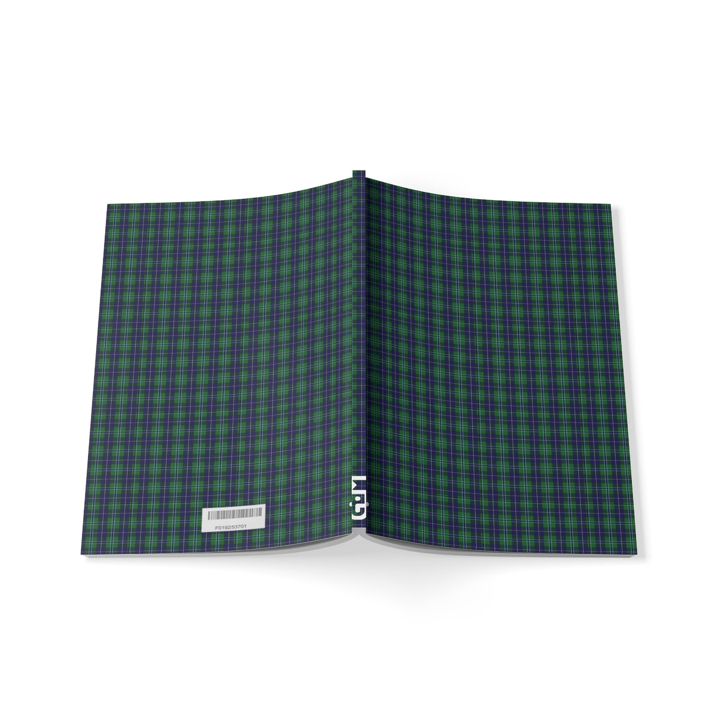 Carnet de notes A5 à couverture souple motif tartan écossais - Douglas