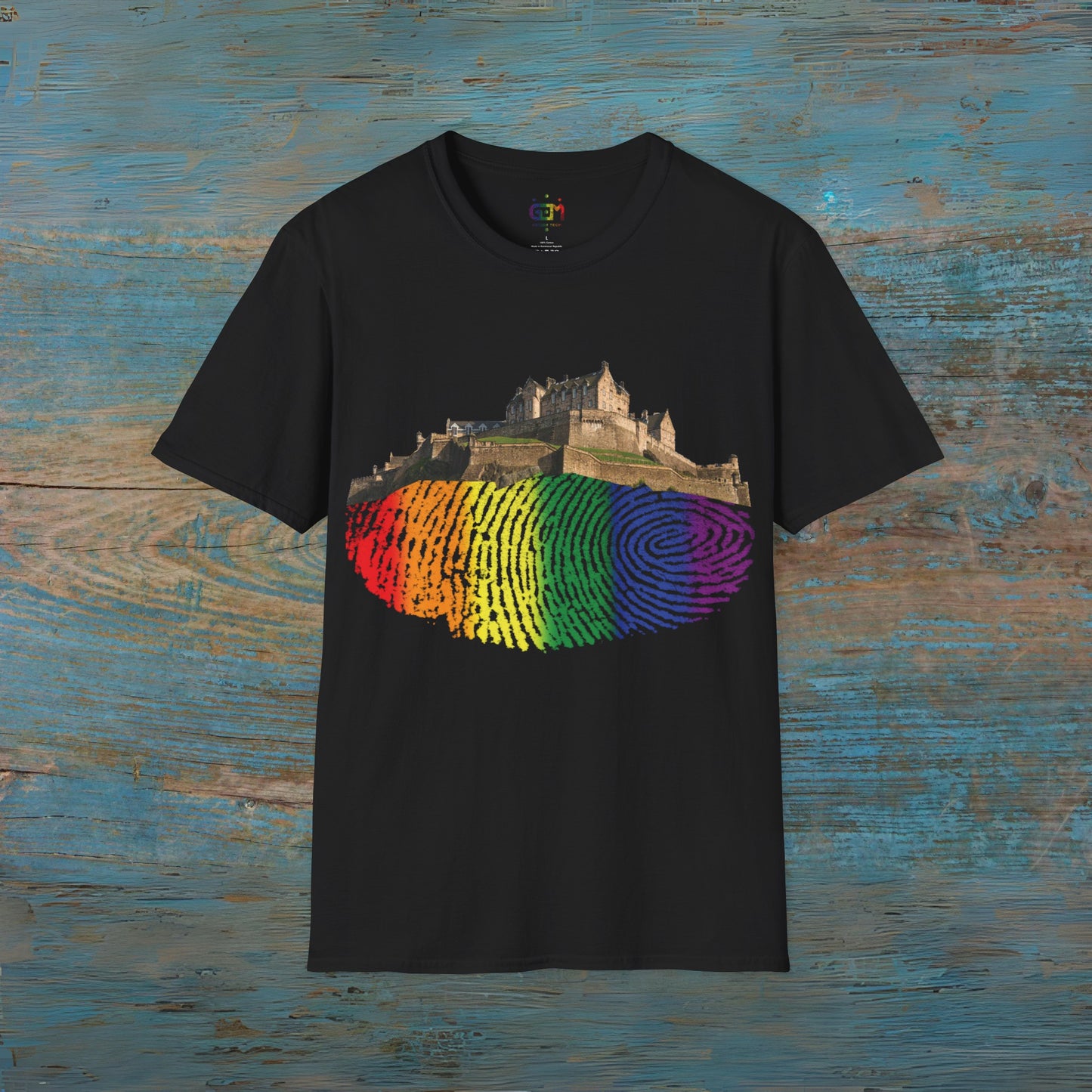 Edinburgh Castle on the Pride Rock Photo Unisex T-Shirt