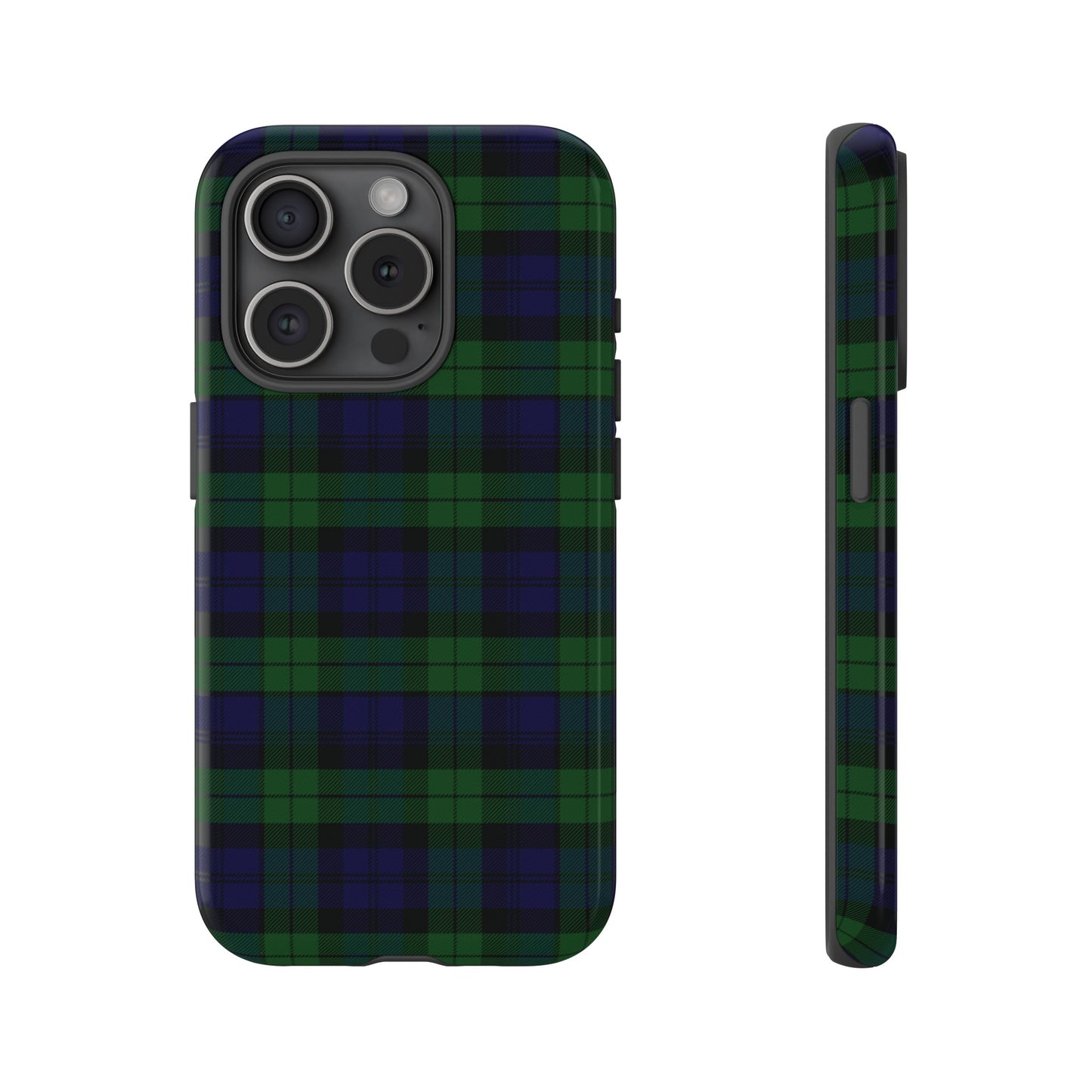 Scottish Tartan Phone Case - Black Watch, Various