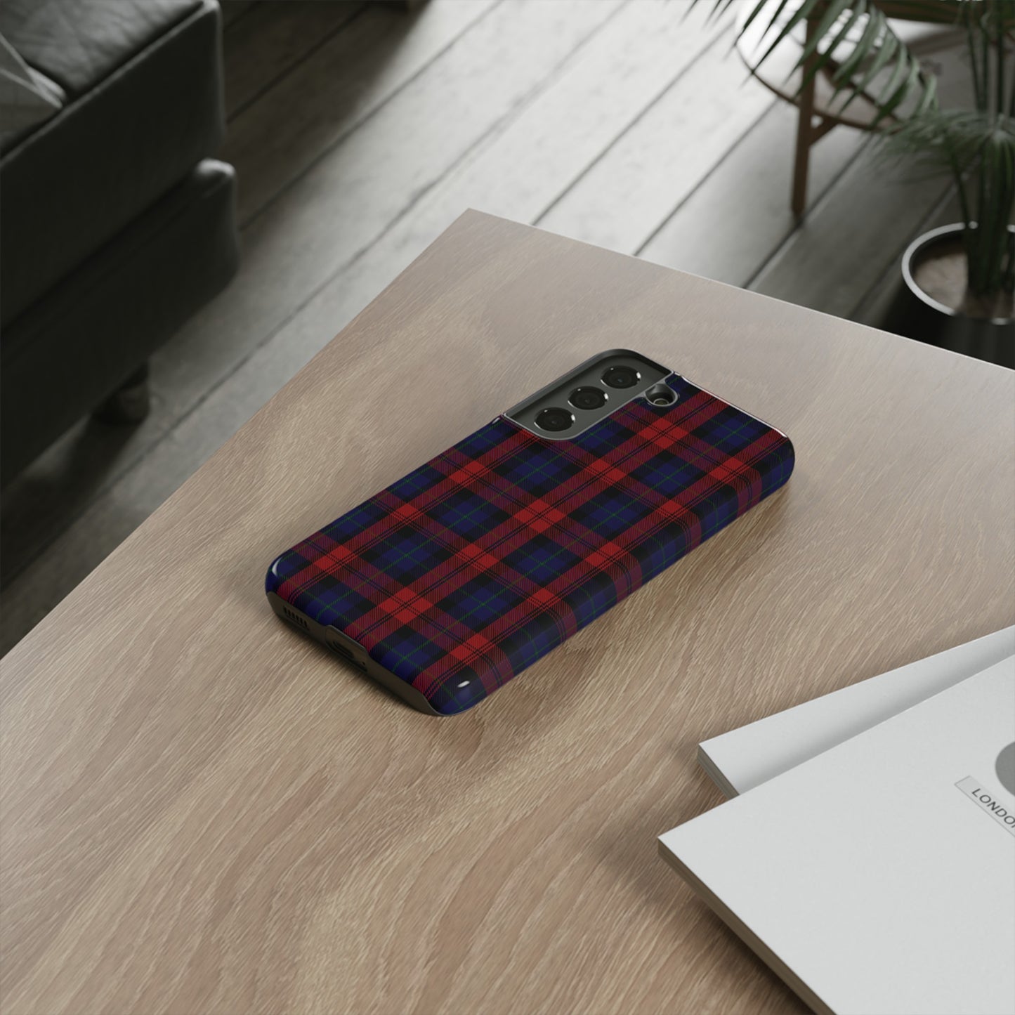 Étui de téléphone à motif tartan écossais - MacLachlan, divers