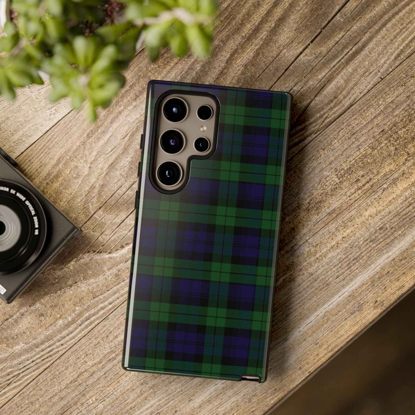 Scottish Tartan Phone Case - Black Watch, Various