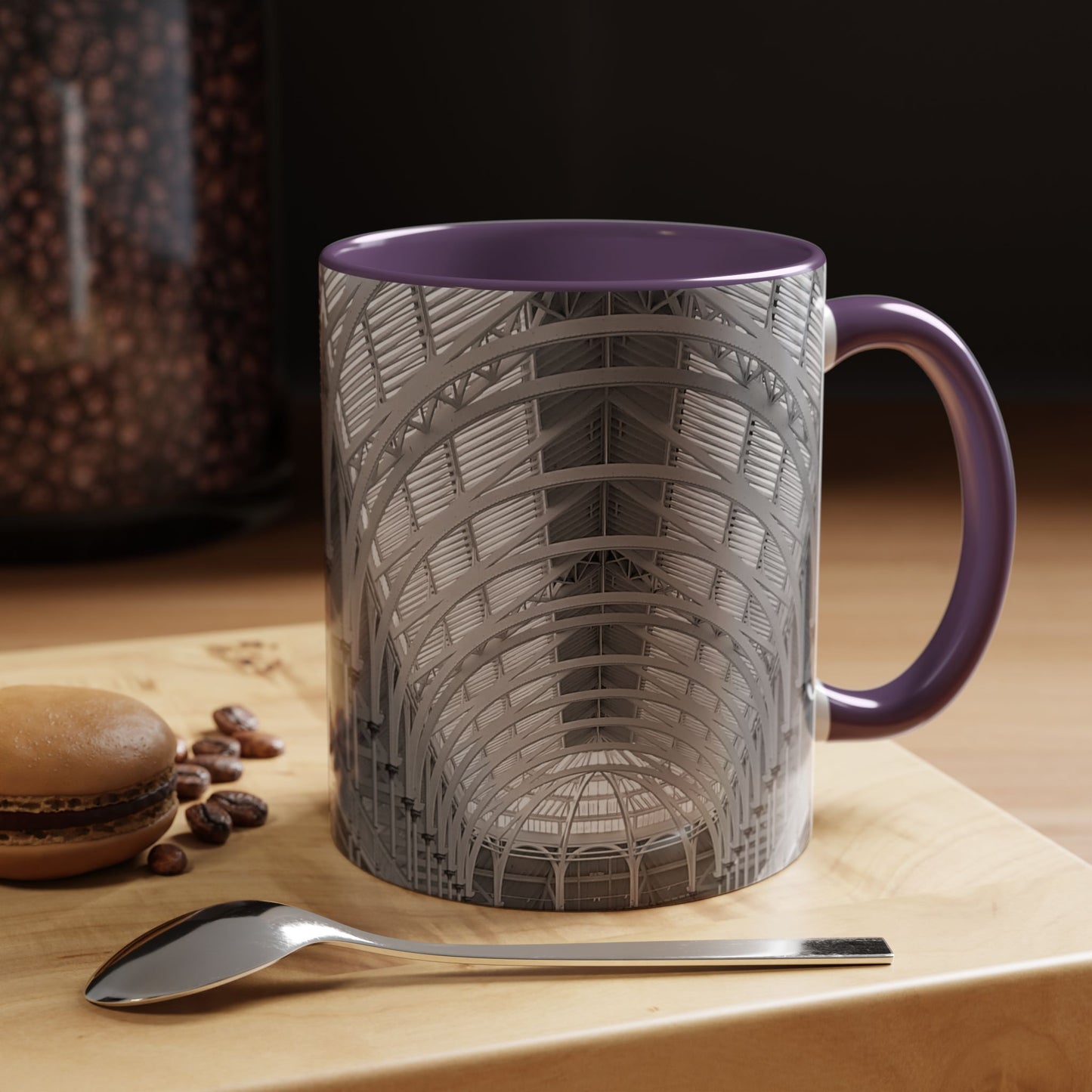Tasses décoratives « Écosse en gros plan » - Scènes variées (violet)