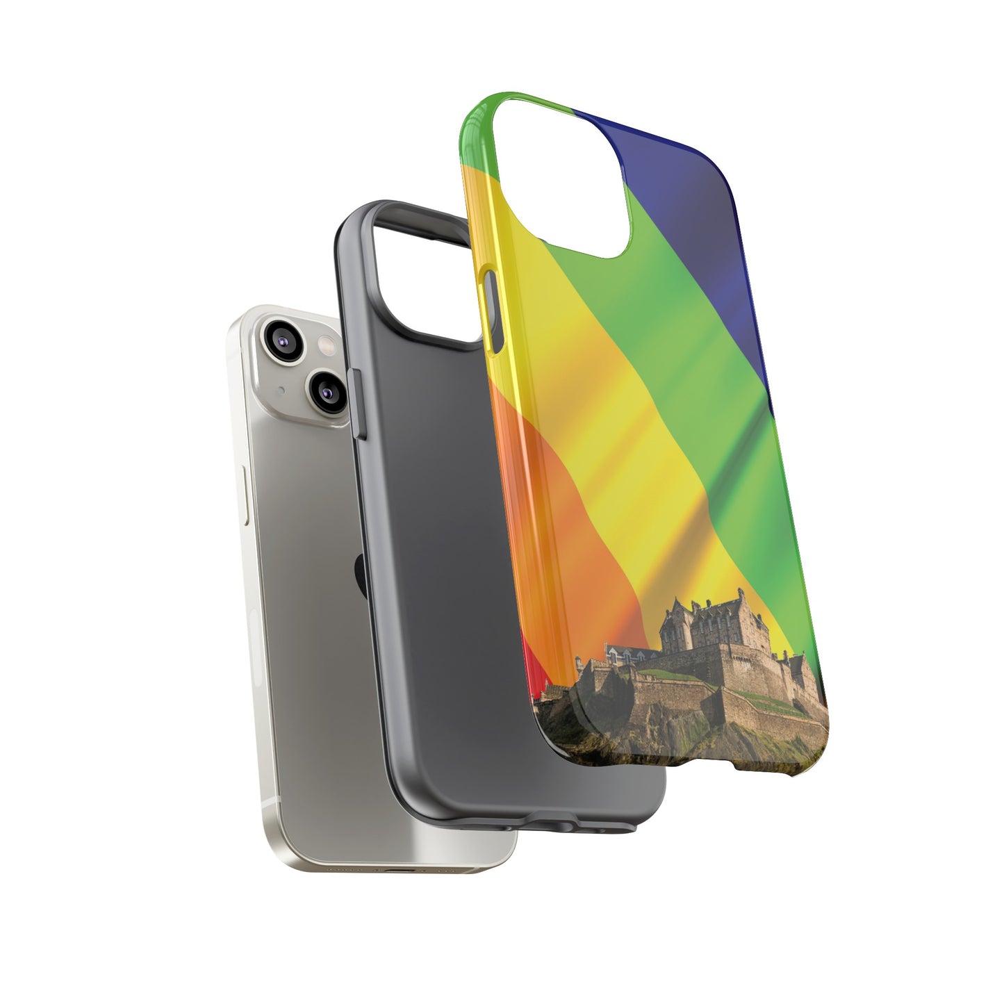 Edinburgh Castle Pride Phone Case - Flag, Various