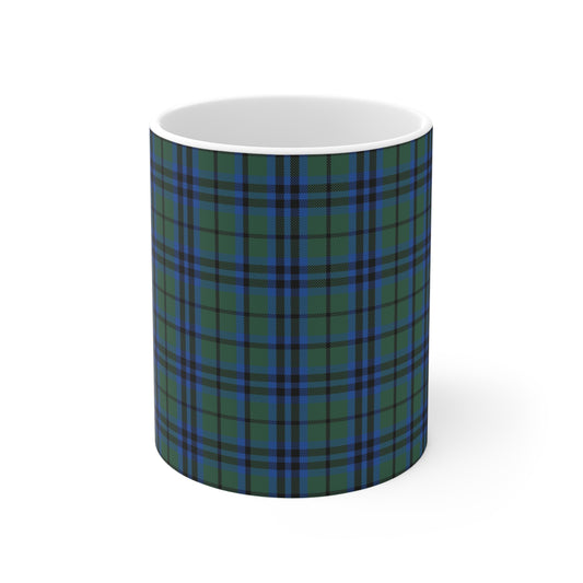 Scottish Tartan Mug 11oz, Keith Tartan