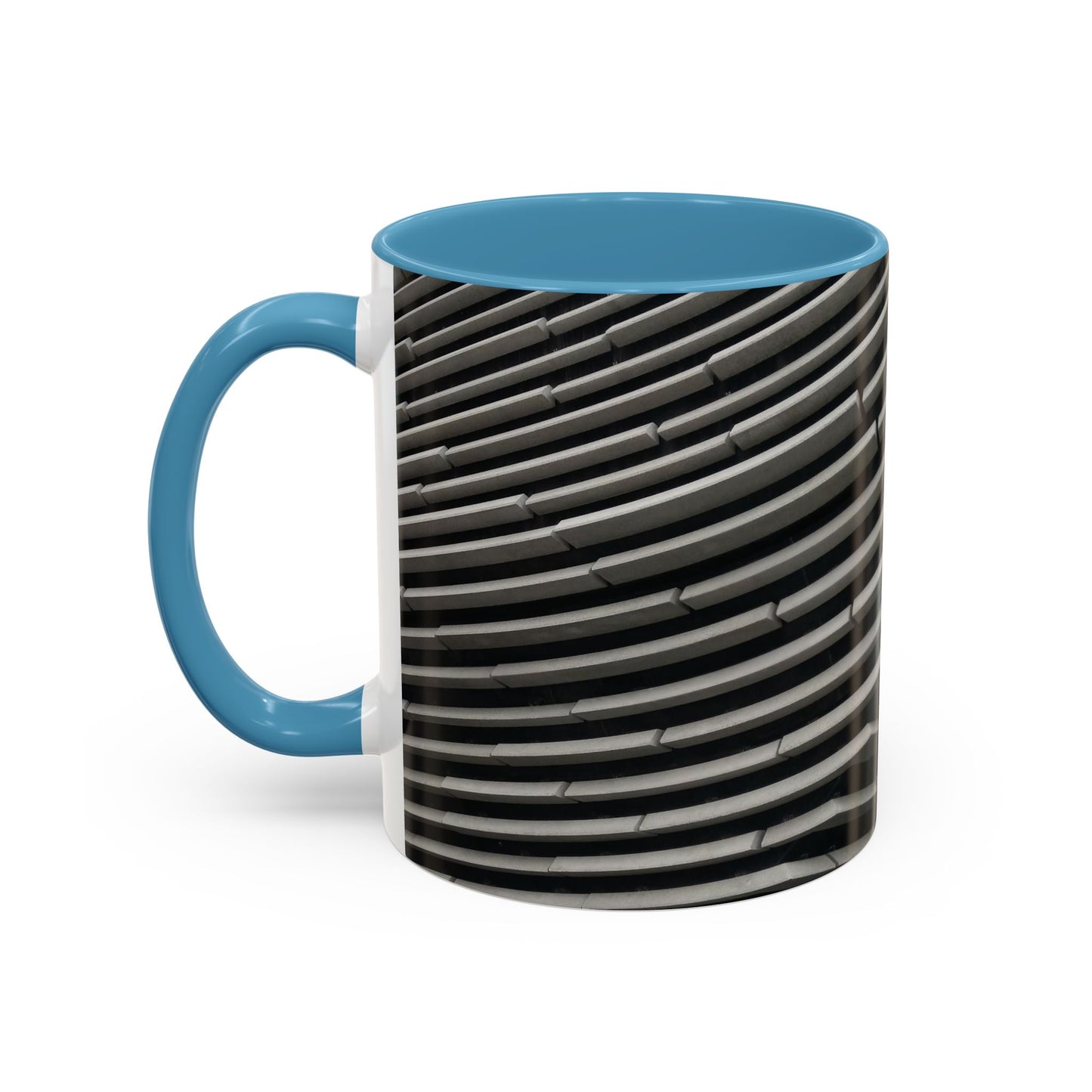 Tasses décoratives Écosse en gros plan - Scènes variées (bleu clair)