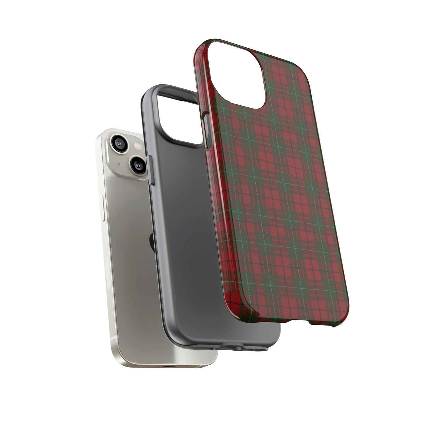Étui de téléphone à motif tartan écossais - MacAuley, Divers
