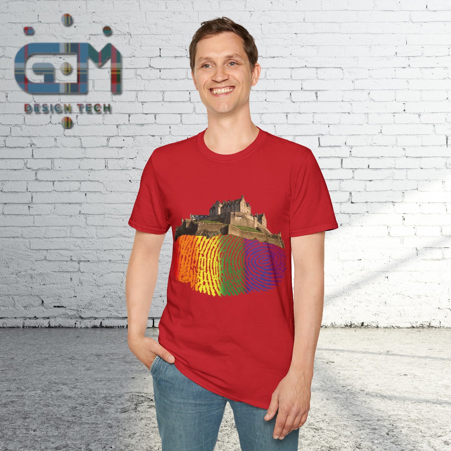 Edinburgh Castle on the Pride Rock Photo Unisex T-Shirt