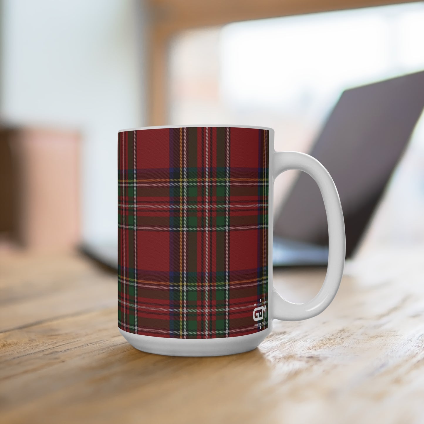 Scottish Tartan Mug 15oz, Stewart Royal Tartan