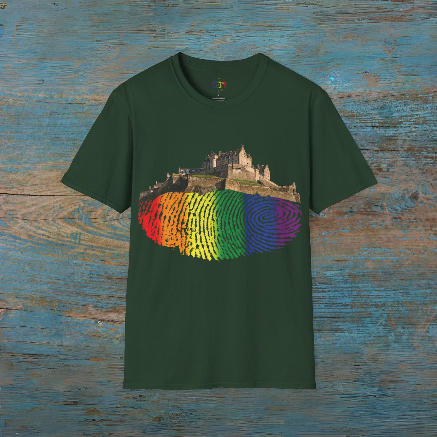 Edinburgh Castle on the Pride Rock Photo Unisex T-Shirt