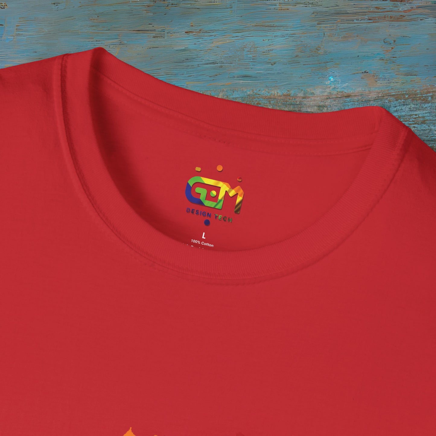 Edinburgh Castle Pride Flag Art Unisex T-Shirt