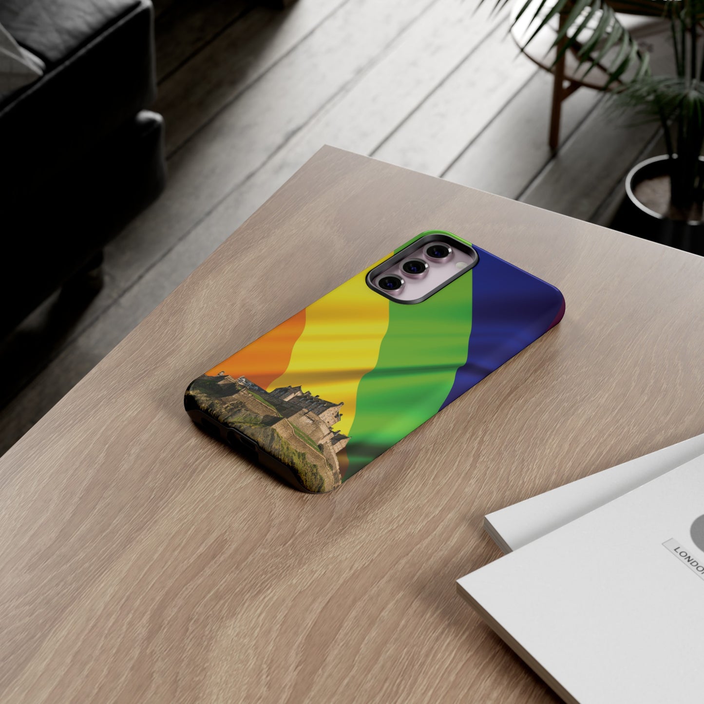 Edinburgh Castle Pride Phone Case - Flag, Various