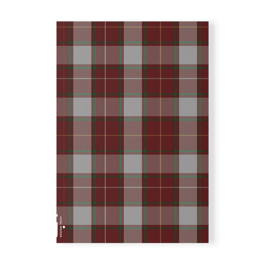 Scottish Tartan Softcover A5 Notebook - MacFie Dress