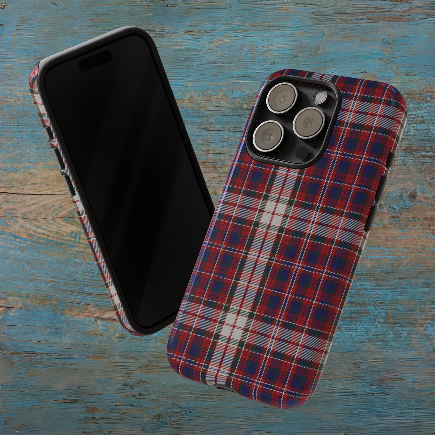 Étui de téléphone à motif tartan écossais - Robe MacFarlane, divers